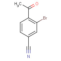 1260761-83-8 4-acetyl-3-bromobenzonitrile chemical structure