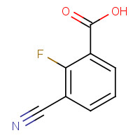 219519-77-4 3-cyano-2-fluorobenzoic acid chemical structure