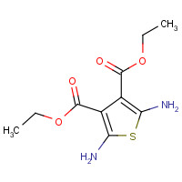 80691-81-2 diethyl 2,5-diaminothiophene-3,4-dicarboxylate chemical structure