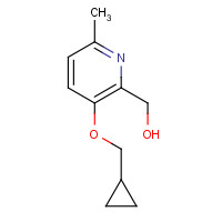 1233520-07-4 [3-(cyclopropylmethoxy)-6-methylpyridin-2-yl]methanol chemical structure