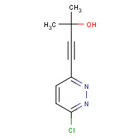 258506-70-6 4-(6-chloropyridazin-3-yl)-2-methylbut-3-yn-2-ol chemical structure