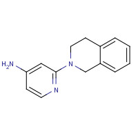 524718-15-8 2-(3,4-dihydro-1H-isoquinolin-2-yl)pyridin-4-amine chemical structure