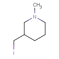 1042152-71-5 3-(iodomethyl)-1-methylpiperidine chemical structure
