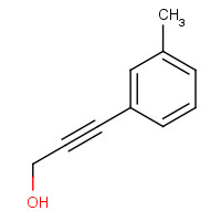16035-11-3 3-(3-methylphenyl)prop-2-yn-1-ol chemical structure