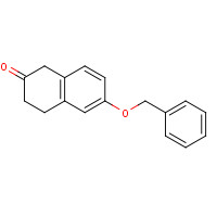 885280-42-2 6-phenylmethoxy-3,4-dihydro-1H-naphthalen-2-one chemical structure