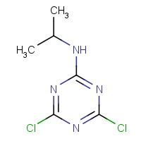 3703-10-4 4,6-dichloro-N-propan-2-yl-1,3,5-triazin-2-amine chemical structure