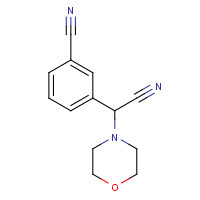 123567-58-8 3-[cyano(morpholin-4-yl)methyl]benzonitrile chemical structure