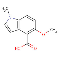 1431310-24-5 5-methoxy-1-methylindole-4-carboxylic acid chemical structure