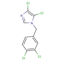326901-28-4 4,5-dichloro-1-[(3,4-dichlorophenyl)methyl]imidazole chemical structure