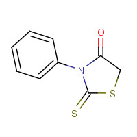 1457-46-1 3-phenyl-2-sulfanylidene-1,3-thiazolidin-4-one chemical structure