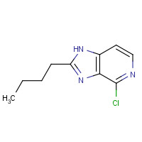 145047-34-3 2-butyl-4-chloro-1H-imidazo[4,5-c]pyridine chemical structure