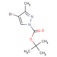 1021919-24-3 tert-butyl 4-bromo-3-methylpyrazole-1-carboxylate chemical structure