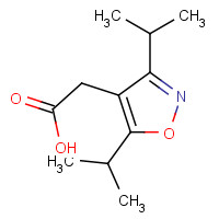 959863-60-6 2-[3,5-di(propan-2-yl)-1,2-oxazol-4-yl]acetic acid chemical structure