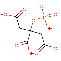 2565-87-9 2-phosphonooxypropane-1,2,3-tricarboxylic acid chemical structure