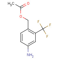 1318242-93-1 [4-amino-2-(trifluoromethyl)phenyl]methyl acetate chemical structure