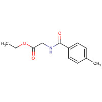122081-29-2 ethyl 2-[(4-methylbenzoyl)amino]acetate chemical structure