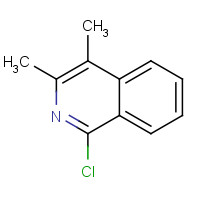 15787-20-9 1-chloro-3,4-dimethylisoquinoline chemical structure
