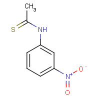 21115-69-5 N-(3-nitrophenyl)ethanethioamide chemical structure