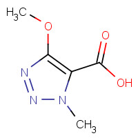 716362-00-4 5-methoxy-3-methyltriazole-4-carboxylic acid chemical structure