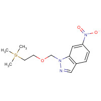 1094504-31-0 trimethyl-[2-[(6-nitroindazol-1-yl)methoxy]ethyl]silane chemical structure