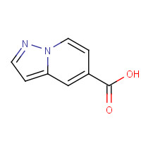 104468-87-3 pyrazolo[1,5-a]pyridine-5-carboxylic acid chemical structure