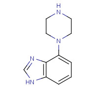 247083-21-2 4-piperazin-1-yl-1H-benzimidazole chemical structure