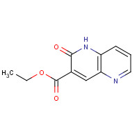 55234-61-2 ethyl 2-oxo-1H-1,5-naphthyridine-3-carboxylate chemical structure