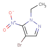 1439820-86-6 4-bromo-1-ethyl-5-nitropyrazole chemical structure