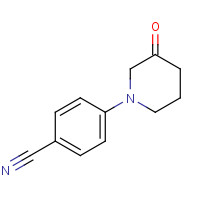 1027185-58-5 4-(3-oxopiperidin-1-yl)benzonitrile chemical structure