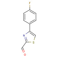 383142-69-6 4-(4-fluorophenyl)-1,3-thiazole-2-carbaldehyde chemical structure