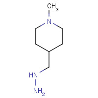 1393608-27-9 (1-methylpiperidin-4-yl)methylhydrazine chemical structure