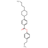 96155-68-9 (4-propylphenyl) 4-(4-butylcyclohexyl)benzoate chemical structure