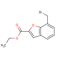 77095-46-6 ethyl 7-(bromomethyl)-1-benzofuran-2-carboxylate chemical structure