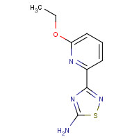1179361-11-5 3-(6-ethoxypyridin-2-yl)-1,2,4-thiadiazol-5-amine chemical structure