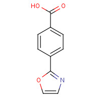 597561-78-9 4-(1,3-oxazol-2-yl)benzoic acid chemical structure