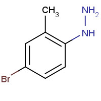 56056-25-8 (4-bromo-2-methylphenyl)hydrazine chemical structure