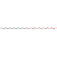 39034-24-7 2-[2-[2-(2-tetradecoxyethoxy)ethoxy]ethoxy]ethanol chemical structure
