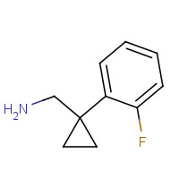 886365-63-5 [1-(2-fluorophenyl)cyclopropyl]methanamine chemical structure