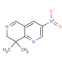 1430217-53-0 8,8-dimethyl-3-nitro-7H-1,6-naphthyridine chemical structure