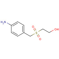 145872-59-9 2-[(4-aminophenyl)methylsulfonyl]ethanol chemical structure