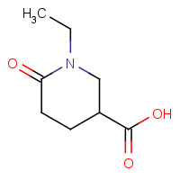 915919-82-3 1-ethyl-6-oxopiperidine-3-carboxylic acid chemical structure