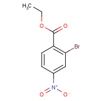128566-93-8 ethyl 2-bromo-4-nitrobenzoate chemical structure