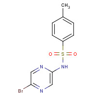 767342-42-7 N-(5-bromopyrazin-2-yl)-4-methylbenzenesulfonamide chemical structure