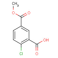 651058-97-8 2-chloro-5-methoxycarbonylbenzoic acid chemical structure