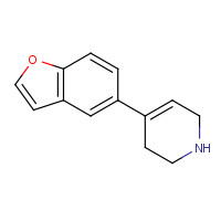 158984-63-5 4-(1-benzofuran-5-yl)-1,2,3,6-tetrahydropyridine chemical structure