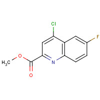 301823-61-0 methyl 4-chloro-6-fluoroquinoline-2-carboxylate chemical structure