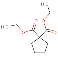 4167-77-5 diethyl cyclopentane-1,1-dicarboxylate chemical structure