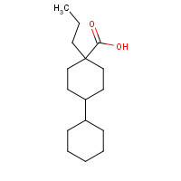 1003712-25-1 4-cyclohexyl-1-propylcyclohexane-1-carboxylic acid chemical structure