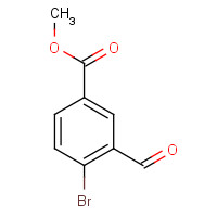 858124-35-3 methyl 4-bromo-3-formylbenzoate chemical structure