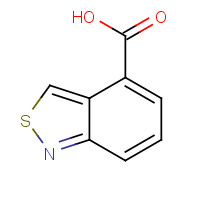 56910-99-7 2,1-benzothiazole-4-carboxylic acid chemical structure